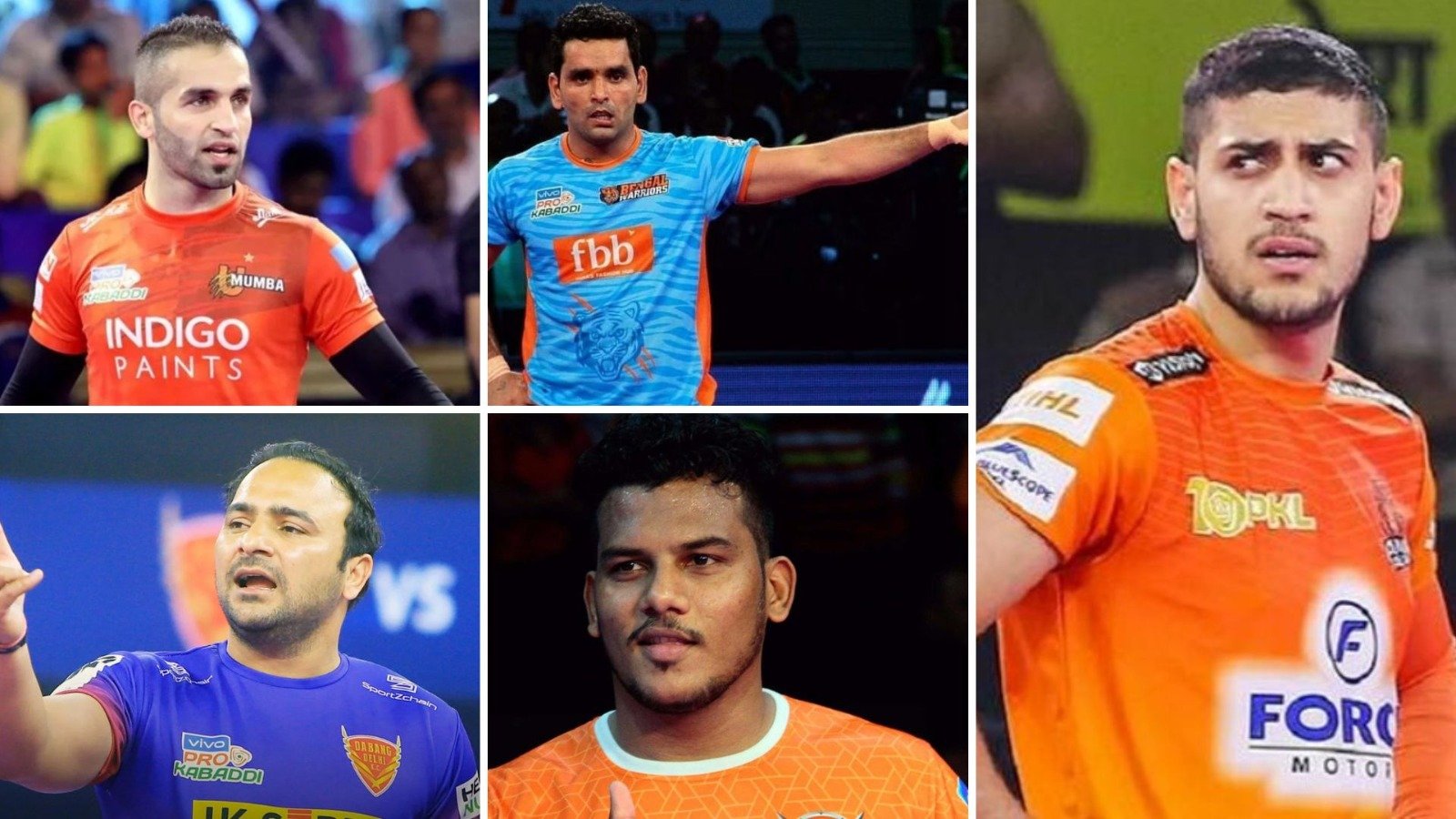 Pro Kabaddi High 5s: Five Defenders with most High 5s in PKL history